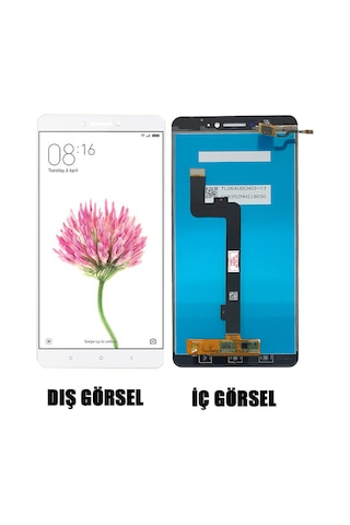 Teknonet Xiaomi Mi Max Uyumlu Lcd+dokunmatik - Beyaz