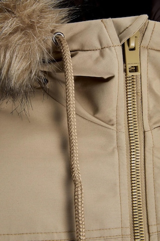 Jack & Jones 12258409 Jjconstruct Faux Fur Bomber Erkek Kadife Kürklü Ceket Elmwood