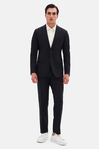 D's Damat Ds Damat Slim Fit Koyu Lacivert Düz Travel Takim Elbise 6he05ob35577m 103