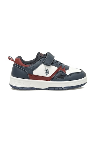 U.s. Polo Assn. Eny Jr 5pr Lacivert Erkek Çocuk Sneaker 000000000102032060 Lacivert-Kırmızı