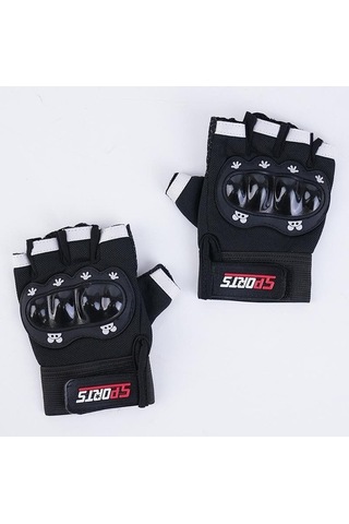 Trendooze Yarım Unisex Scooter Parmak Koruma İçin Eldiveni Destekli Çocuklar Bisiklet Wl