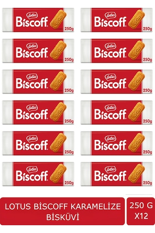 Lotus Biscoff 250 G x 12