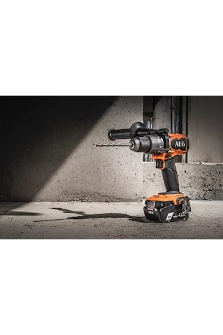 AEG BSB 18C3BL-502C Kömürsüz 5ah Çift Akülü Darbeli Matkap - T4935478939