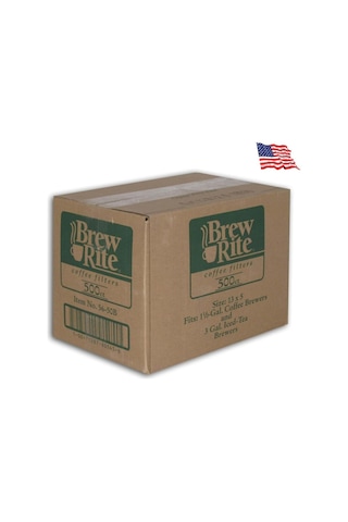 Brew Rite B5 330/110 Basket Filtre Kağıdı 250 Adet Çok Renkli