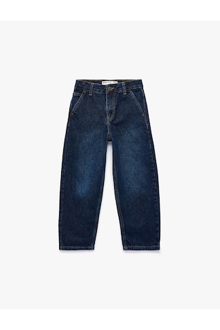 Koton 26yy59003140 Koyu İndigo Erkek Çocuk Jean Pantolon 6skb40047td Koyu İndigo