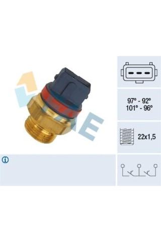 Fan Musuru 97-92 Berlingo-partner Xud7-xud9 Saxo Vts-p106 Gtı Tu5j4 P205-p405