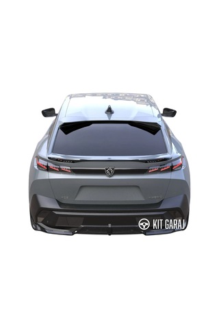 Peugeot 408 Parlak Siyah Spoiler Plastik Boyalı
