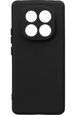 Zore Xiaomi Redmi Note 14 Pro Plus Uyumlu Kılıf Msra Biye Silikon-siyah Siyah