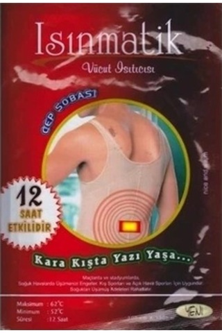 12 Saat Etkili Isınmatik Cep Sobası Açık Gri