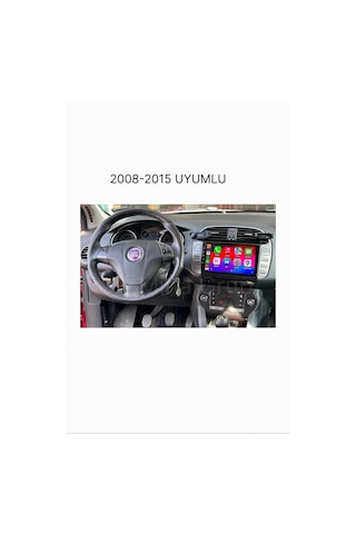 Snp Serisi Fiat Bravo Uyumlu 9 İnç Android Multimedya Sistemi 4-32 Gb Hafıza Kablosuz Carplay & Android Auto + Geri Görüş Kamerası 9"