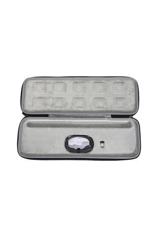 Klavye Kılıf Çanta Kablosuz Klavye Seyahat Taşınabilir H33543,siyah Siyah