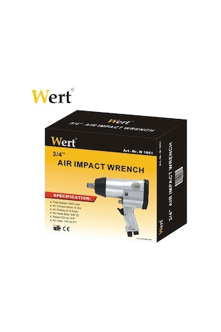 Wert 1851 Havalı Somun Sıkma (3/4") N11.5278
