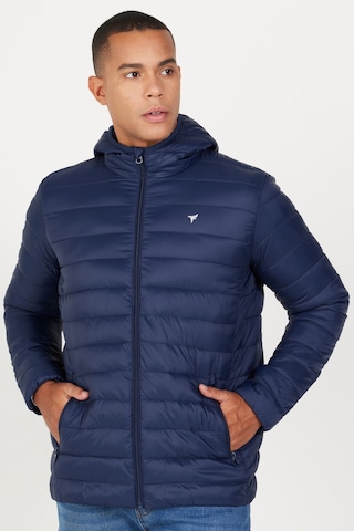 AC&Co / Altınyıldız Classics Erkek Lacı Standart Fit Normal Kesim Kapüşonlu Mont Lacı