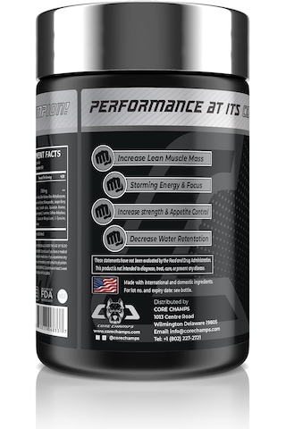 Core Champs Azavar Appetite Control Daa Aspartic Acid Betaine Tyrosine 60 Caps