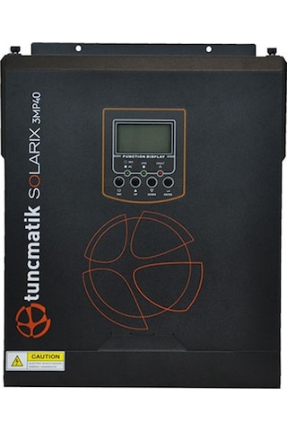 Tunçmatik Solarix 3mp40 3kw Mppt 40a Şarj Solar Offgrid İnvertör