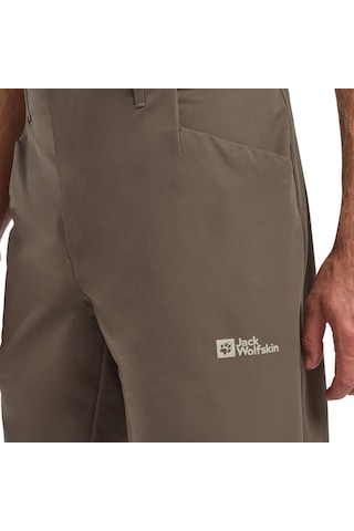 Jack Wolfskin A63784-5719 Prelight Stride Shorts M Erkek Spor Şort Bej