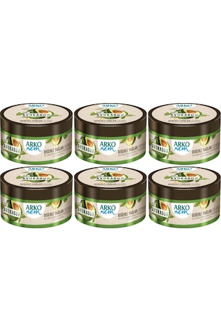 Arko Nem Değerli Yağlar Avokado Yağlı Krem 6 x 250 ML
