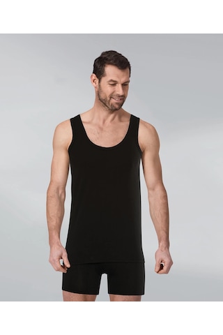 Moda Dua Namaldı 195 Erkek Atlet - Boxer Takım Beyaz