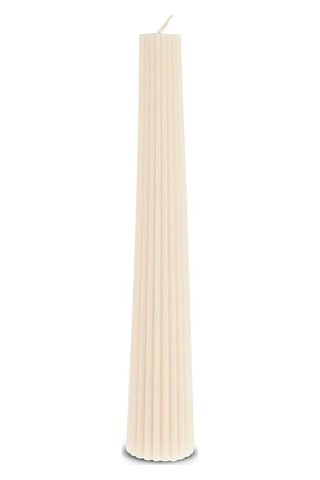 Karaca Striped Konik Mum Bej