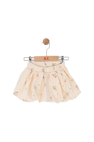 Kız Çocuk Spring Etek Nk-51603 Krem