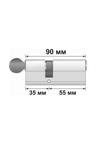 Msm Locks 90 Mm 35x55 Döner Başlı Kilit Mil Bacığı 95700163