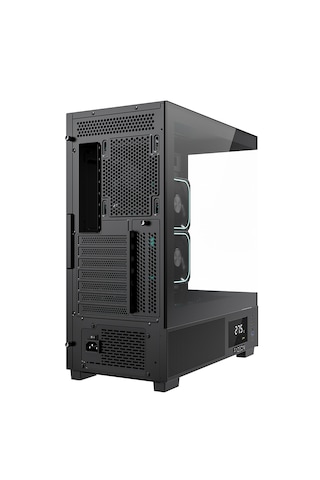 Fazeon F15 750w 80+ 3x120mm Lcd Ekranlı Argb Fanlı Bilgisayar Oyuncu Kasası