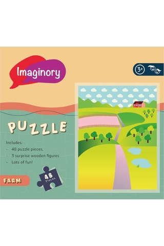 Alice And Grace Imaginory Figürlü Puzzle Çiftlik