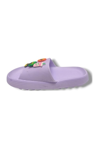 Kebss K300-25 Palmiye Eva Kız Çocuk Terlik 31-35 Lila
