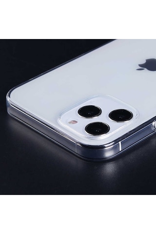 Apple Uyumlu iPhone 12 Mini Uyumlu Zore İmax Silikon-siyah Siyah -