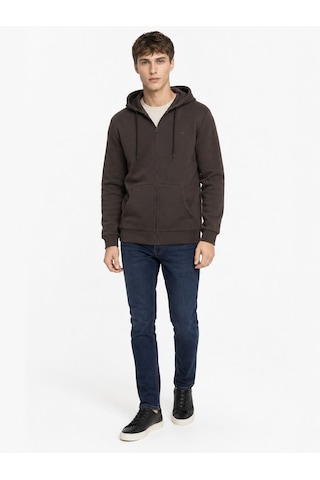 Loft Regular Fit Erkek Hırka Lf2044040 Q1.v1 Kahverengi