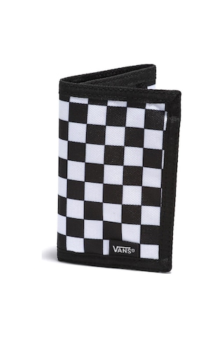 Vans Slipped Kumaş Para Cüzdanı Black/White Check VN000C3HU0I