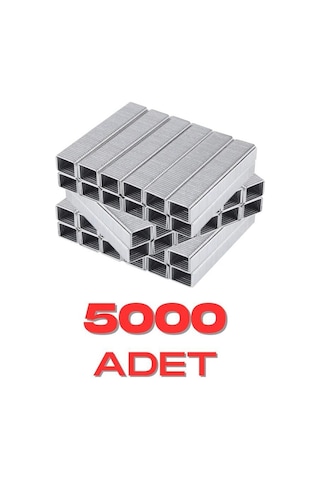 5000 Adet Zımba Teli 13/8 Model Zımba Tabancaları İçin