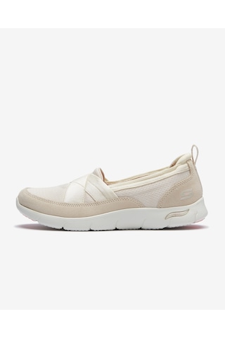 Skechers Arch Fit Refine - Oceanic Kadın Bej Günlük Ayakkabı 104270 Nat Bej