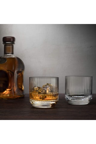 Paşabahçe Prisma Viski Şişesi Ve 4 Adet Nude Bigtop Viski Bardak