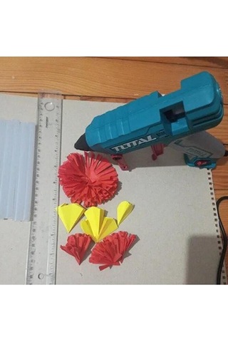 Dayanıklı Sağlam Sıcak Mum Silikon Tabancası 11.2 Mm Tutkal Isı 3