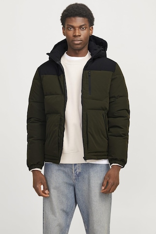 Jjeotto Puffer Jacket Sn Haki 12258416 001