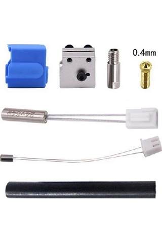 Ulzyvf X1 Topçu Termistör Sidewinder Nozul Isı İçin Borusu 0.4mm Sq