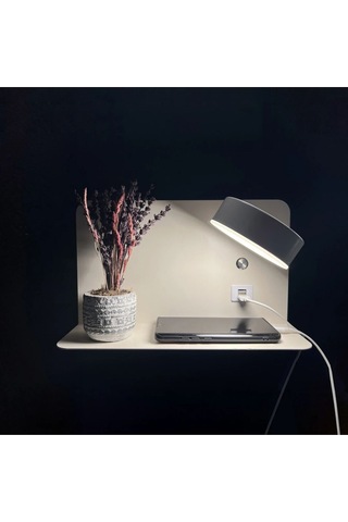 Reading XL Usb - TYPE C Okuma Led Duvar Aplik 32 Cm Mat Siyah