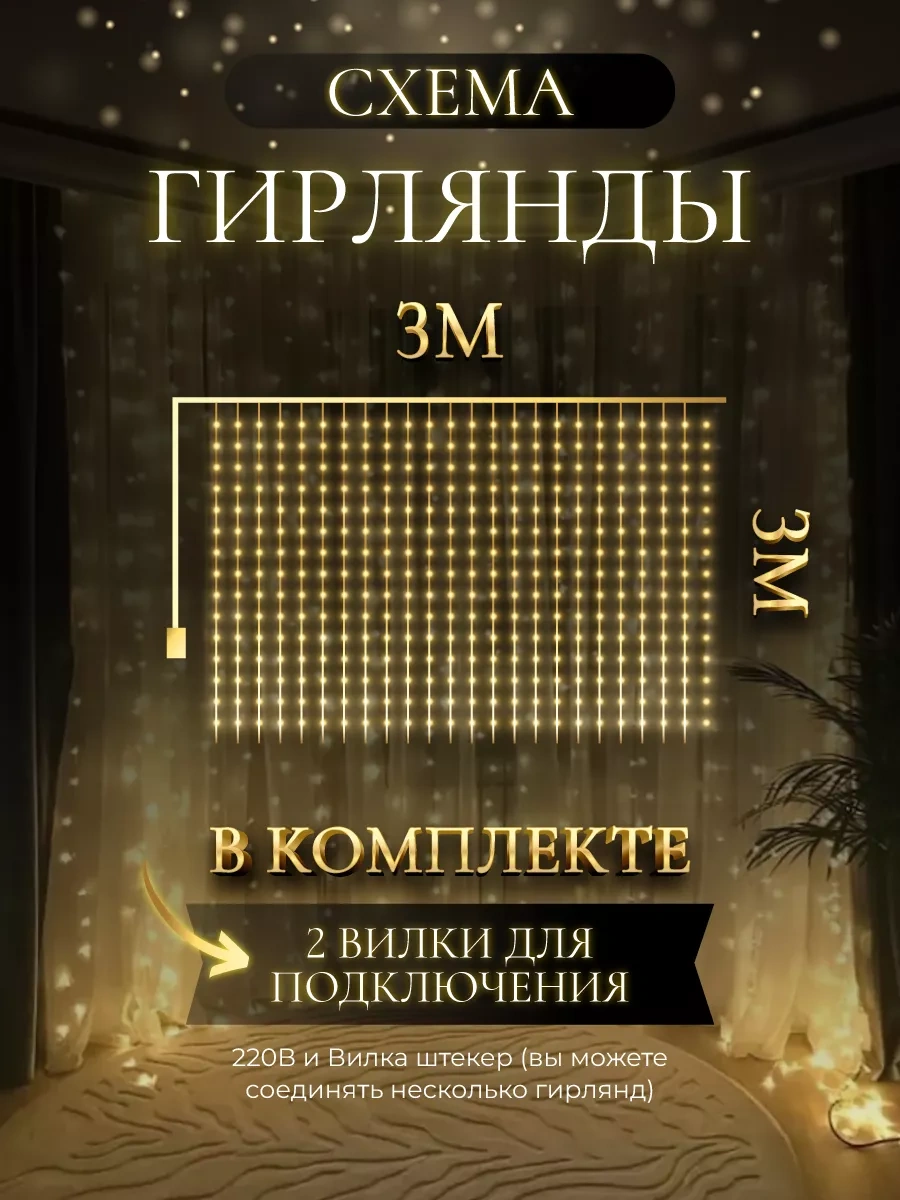 Sale Way Pencere İçin 3x3 Sarı Işık Şeridi 170398472 Gri