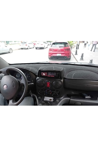 2000-2008 Fiat Doblo Airbagli Torpido Koruma Halısı Renk Siyah