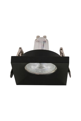 Jh721 S Siyah Gu10 Duylu Sabit Kare Spot