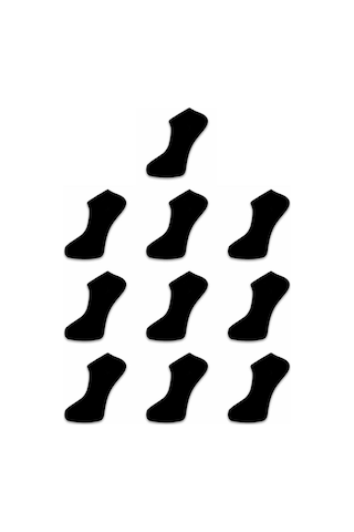 Socks Stores Erkek Çorap Patik Corap Kadın Havlu Renkli Desenli Çoraplar 10 Adet