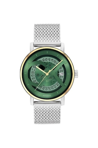 Calvin Klein Ck25300005 Quartz Çelik Hasır Gri Yeşil Kadran 40 Mm Kadın Kol Saati