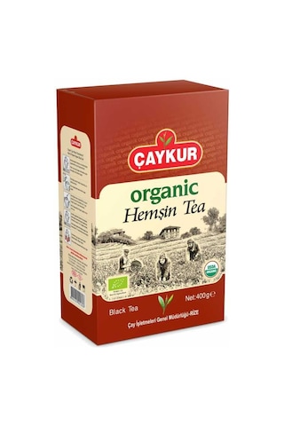Çaykur Organik Hemşin Siyah Dökme Çay 2 x 400 G