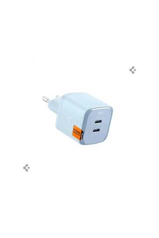 Spigen Arcstation Pro Gan 452 45w 2 Port Usb-c Güç Adaptörü Sierra Blue Ach05156
