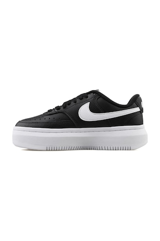 Nike W Nıke Court Vısıon Alta Ltr Kadın Spor Ayakkabı Siyah Beyaz