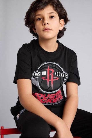 Defacto %100 Pamuk Nba Houston Rockets Tişört Erkek Çocuk G7619a826smbk81 Siyah-bk81