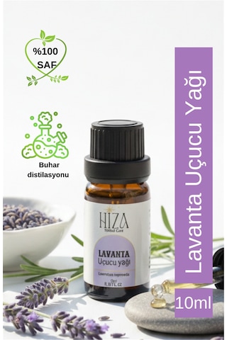 Hiza Herbal Care %100 Doğal Lavanta Yağı İntermedia 10 ML