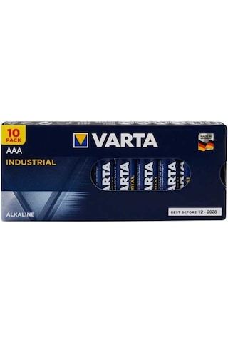 Varta 4003 Endüstriyel Alkalin Aaa İnce Kalem Pil 10'Lu