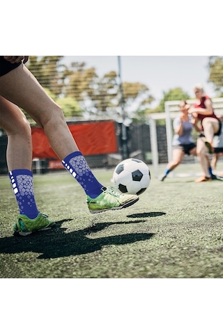 Willowhaven Erkek Kadınlar İçin 3 Çift Kaymaz Futbol Basketbol Yoga Çorapları Set A-e, 38-45 Beden Çok Renkli